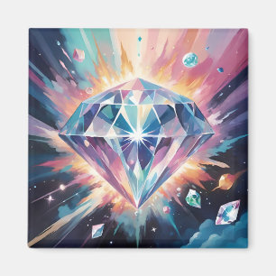 Imán Un diamante espacial