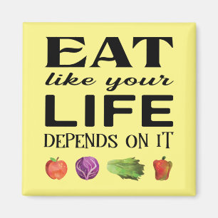 Imán Un dicho sano que dice que comer como tu vida depe