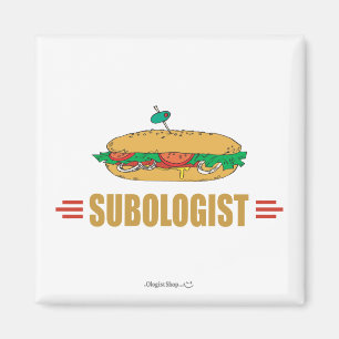 Imán Un divertido sandwich submarino
