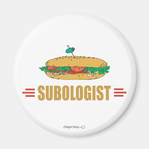 Imán Un divertido sandwich submarino