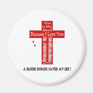 Imán Un donante de sangre