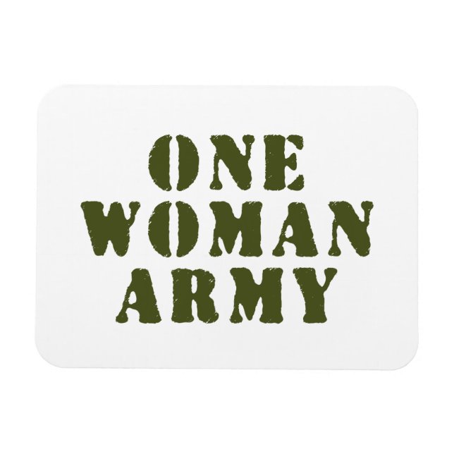 IMÁN UN EJÉRCITO MUJER (Horizontal)