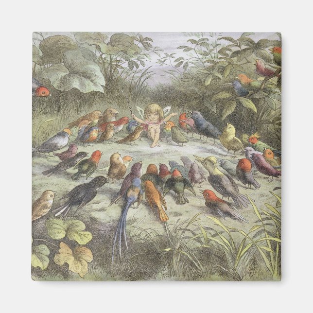 Imán Un ensayo en tierra de hadas, ilustracion de 'In F (Frente)