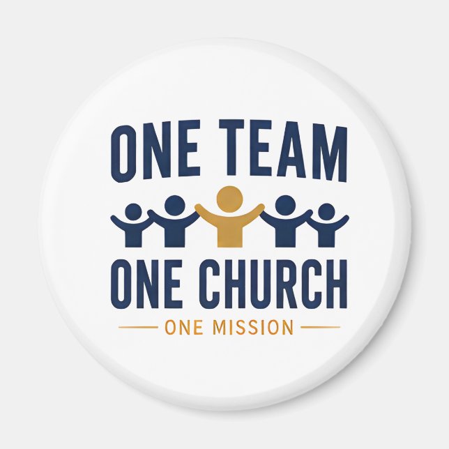Imán Un Equipo Una Iglesia Una Misión Fe (Frente)