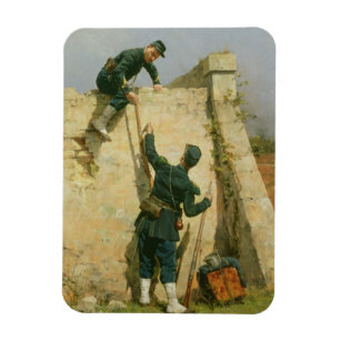 Imán Un escape rápido (aceite en el panel)