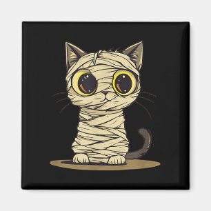 Imán Un Espeluznante Y Adorable Vestido De Gato Mummy P