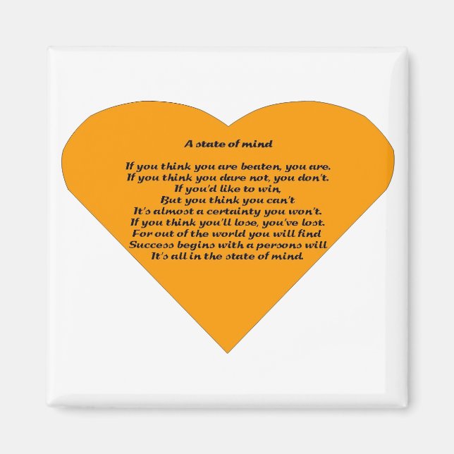 Imán Un estado de ánimo (Frente)