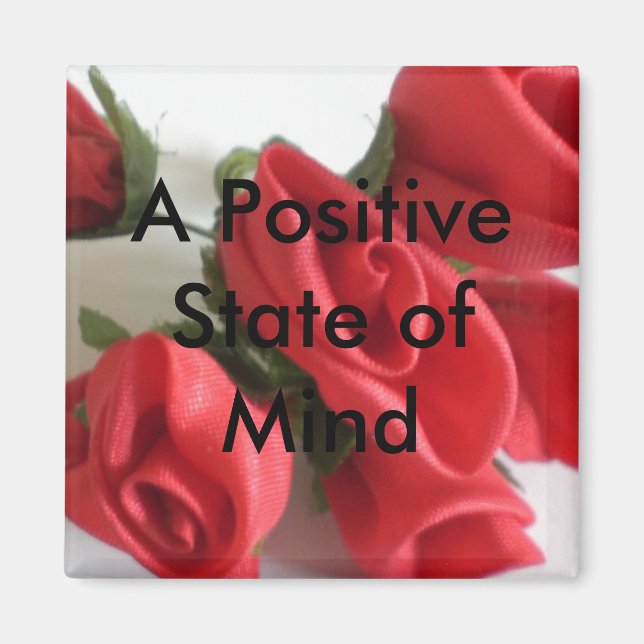 Imán Un estado de ánimo positivo (Frente)