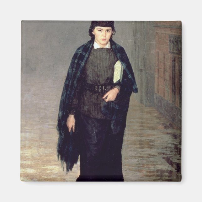 Imán Un estudiante, 1883 (Frente)