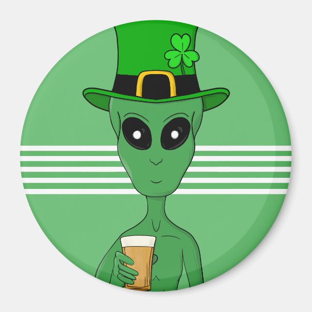Imán Un extranjero de St. Patrick (Frente)