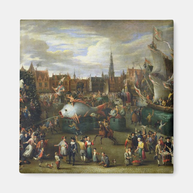 Imán Un festival en Amberes (Frente)