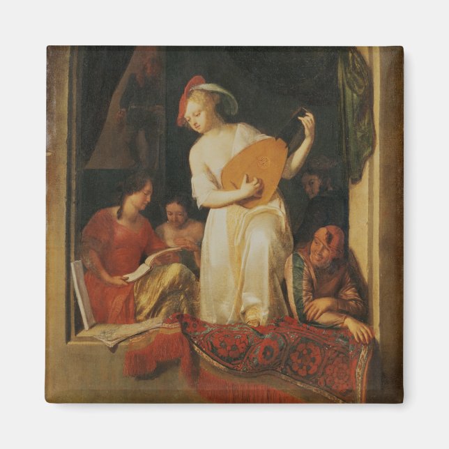 Imán Un Fiesta musical, 1681 (Frente)
