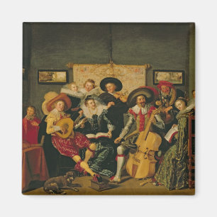 Imán Un fiesta musical, c.1625
