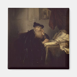 Imán Un filósofo, 1635 (aceite en el panel)