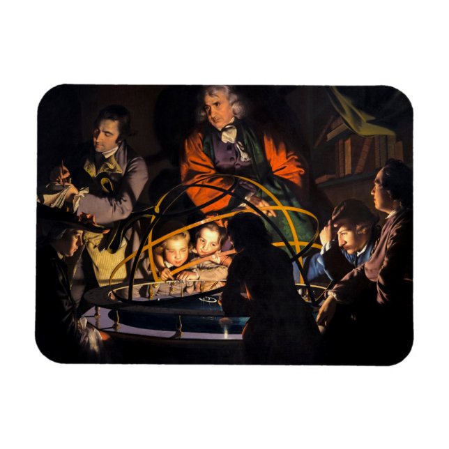 Imán Un filósofo dando lecciones sobre el sistema solar (Horizontal)