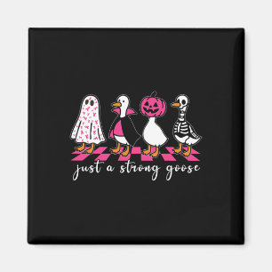 Imán Un Fuerte Cáncer De Mama Gracioso De Halloween