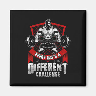 Imán Un gimnasio de halterofilia diferente cada día