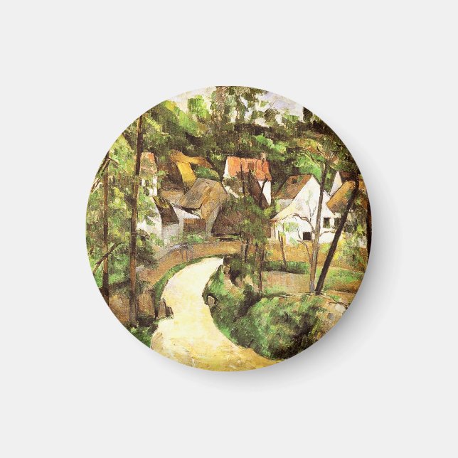 Imán Un giro en el camino Paul Cezanne (Frente)