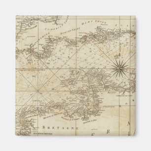 Imán Un gráfico del Canal Británico