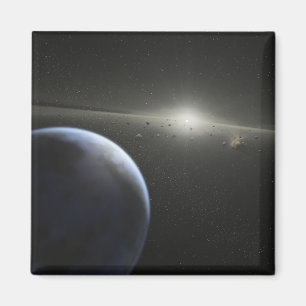 Imán Un gran cinturón de asteroides en órbita alrededor