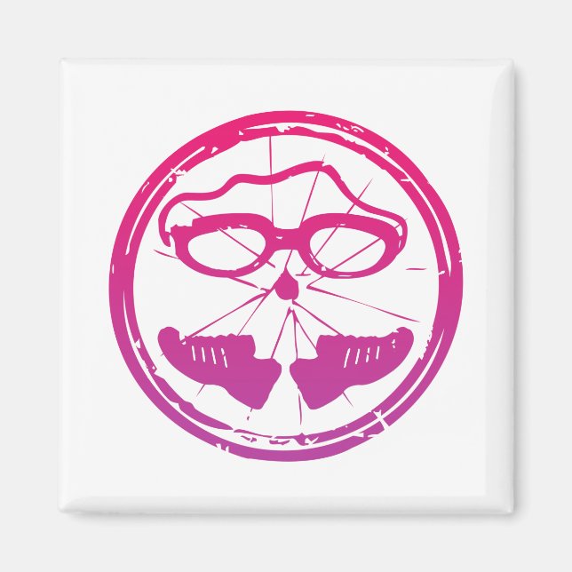 Imán Un gran regalo de Triatlón para tu amigo o familia (Frente)