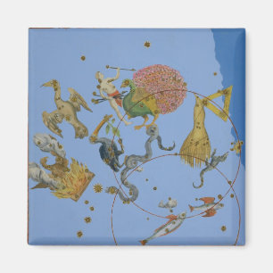 Imán Un grupo de constelaciones de "Uranometria" por Jo