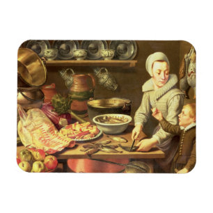Imán Un interior de la cocina