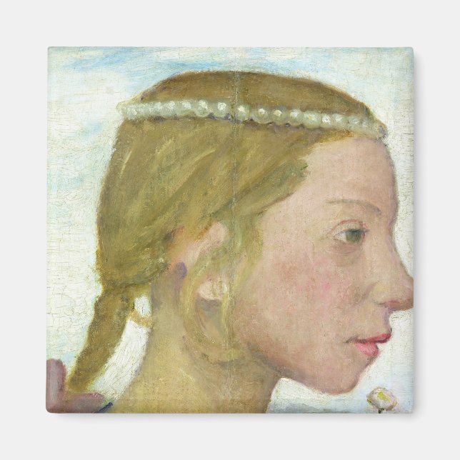 Imán Un joven Chica (Frente)