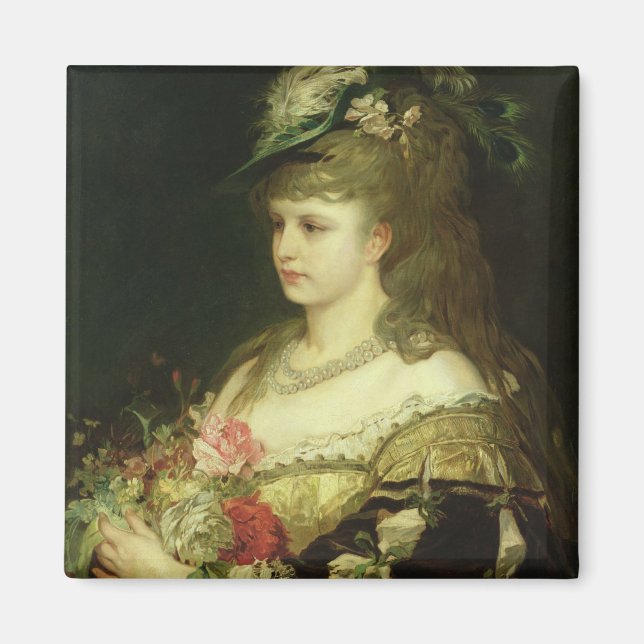 Imán Un joven Chica (Frente)