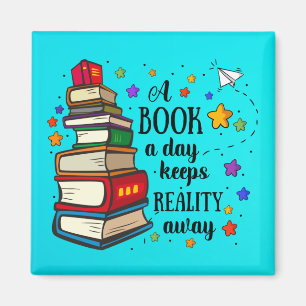 Imán Un libro al día mantiene la realidad lejos