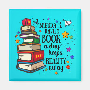 Imán Un libro de Brenda K Davies a día mantiene la real