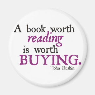 Imán Un libro digno de la lectura vale el comprar