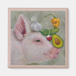 Imán Un lugar para comer bien equilibrado