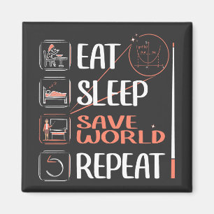 Imán Un maestro de matemáticas salvó al mundo. Gracias 