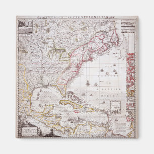 Imán Un mapa del Imperio británico en América