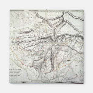 Imán Un mapa del Reino de Kabul