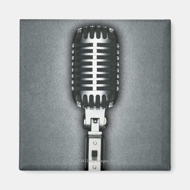 Imán Un micrófono clásico (Frente)