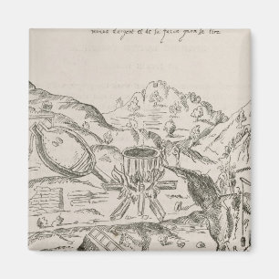 Imán Un Mine de plata