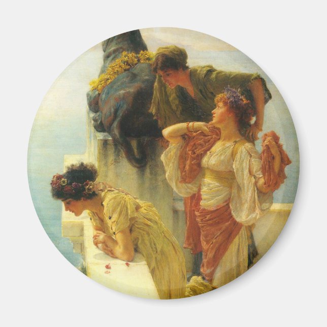Imán Un Mirador de Sir Lawrence Alma-Tadema (Frente)