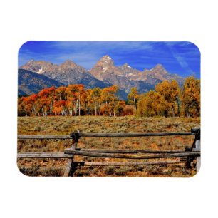 Imán Un momento en Wyoming en otoño