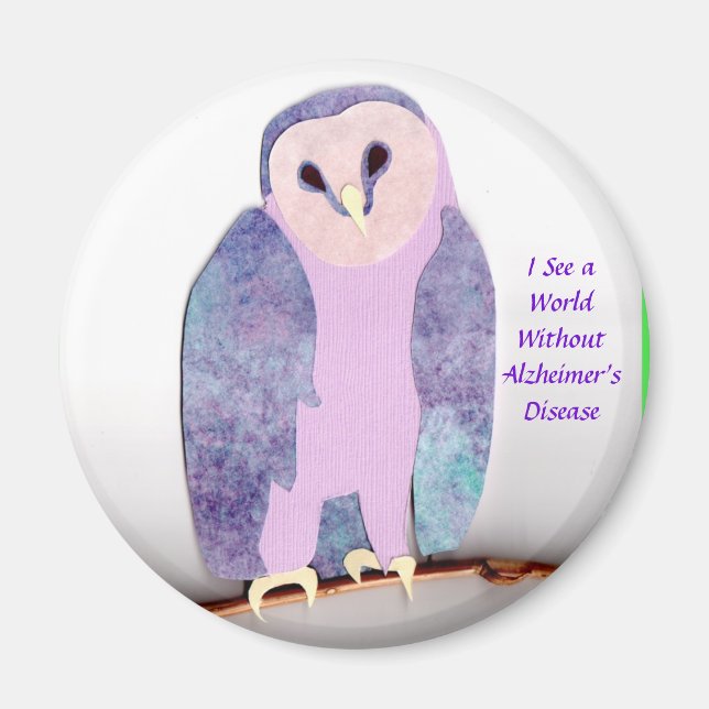 Imán Un mundo sin alzhéimer (Frente)