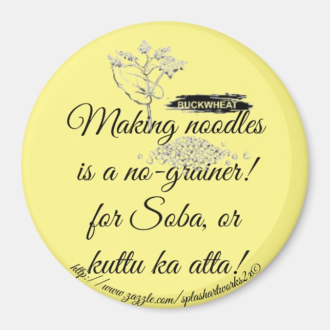 Imán "¡Un no 'granjero'! (Frente)