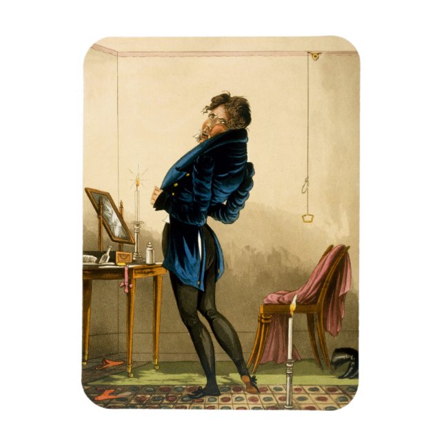 Imán Un nuevo Abrigo (color litho) (Vertical)