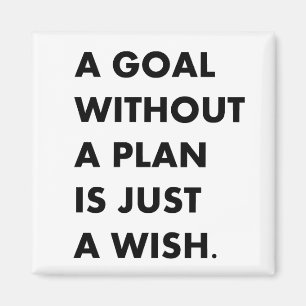 Imán Un objetivo sin un plan
