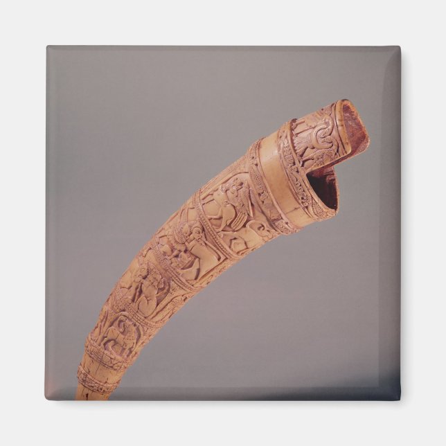 Imán Un olifante, del tesoro de San Sernín (Frente)