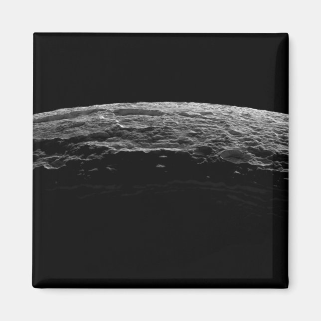 Imán Un paisaje irreal de la luna de Saturno (Frente)