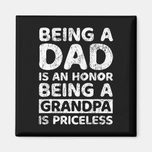 Imán Un papá es un honor, ser abuelo no tiene precio