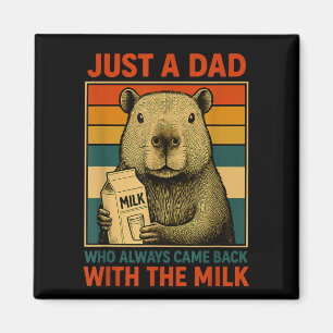 Imán Un Papá Que Volvió Con La Leche Día Del Padre