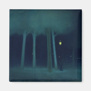 Imán Un parque en la noche, c.1892-95