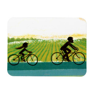 Imán Un paseo de la tarde